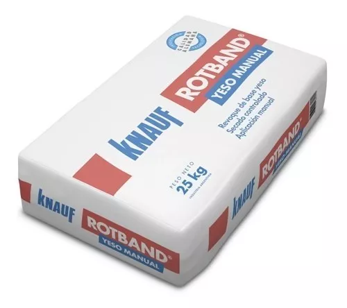 Yeso knauf rotband- monocapa manual x25kg